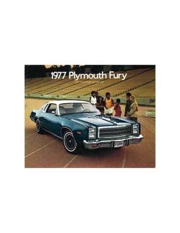 1977 PLYMOUTH FURY BROCHURE ENGELS, Nieuw