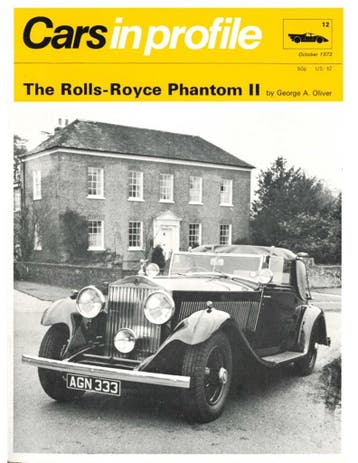 THE ROLLS-ROYCE PHANTOM II (CARS IN PROFILE), Ophalen of Verzenden, Nieuw