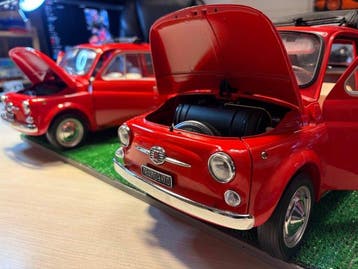 Hachette 1:8 - Model sedan (2) - Fiat 500 - L, Nieuw
