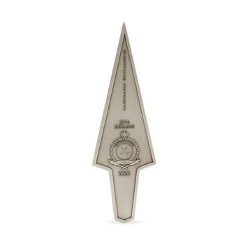 The Executor – Star Wars 2025 3 oz .999 Antique Silver Coin, Nieuw