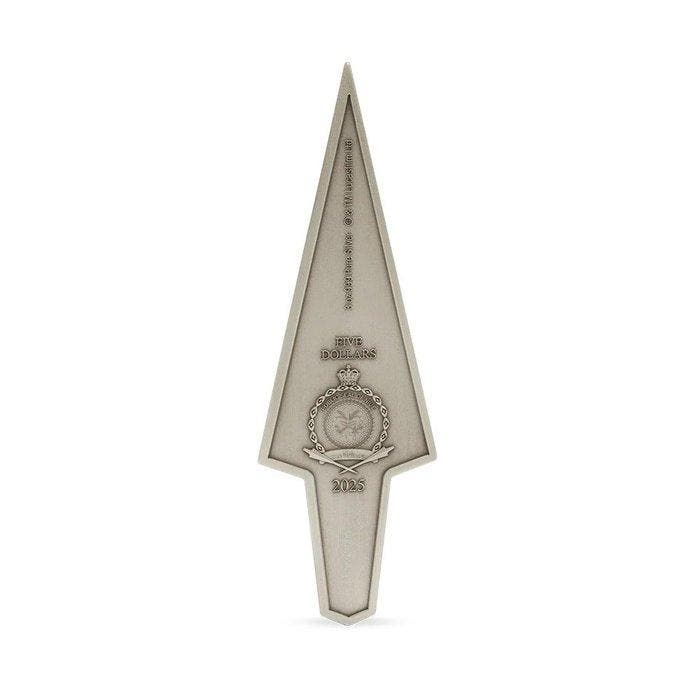 The Executor – Star Wars 2025 3 oz .999 Antique Silver Coin, Verzamelen, Film en Tv