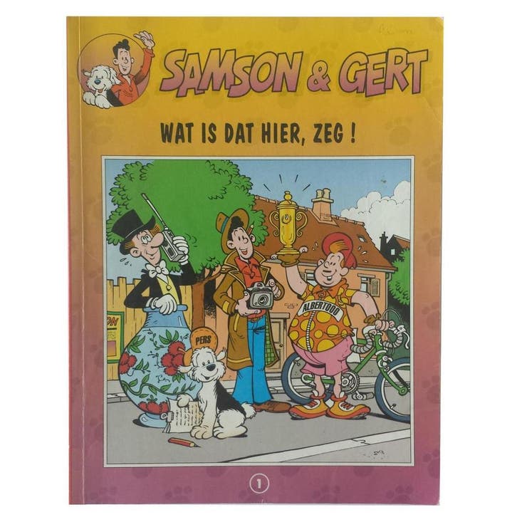 Samson en Gert 1 Wat is dat hier, zeg! 9789074936019 Swerts, Boeken, Overige Boeken, Gelezen, Verzenden