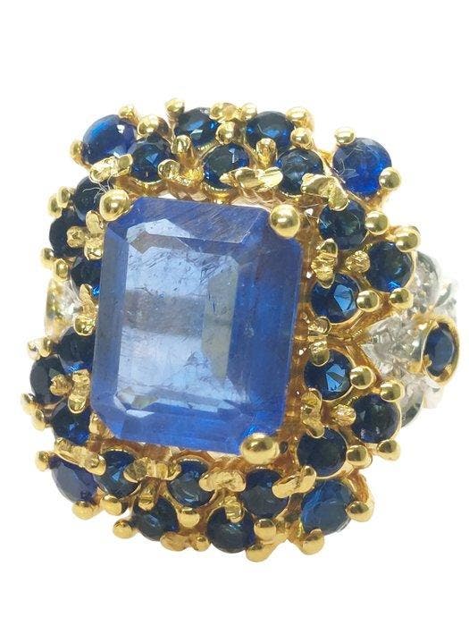 Sans prix de réserve - Bague - 9 carats Argent, Or jaune, Bijoux, Sacs & Beauté, Bagues