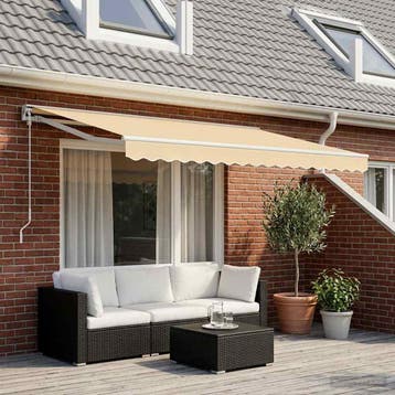 vidaXL Vervangingsdoek voor luifel 450x350 cm polyester, Verzenden