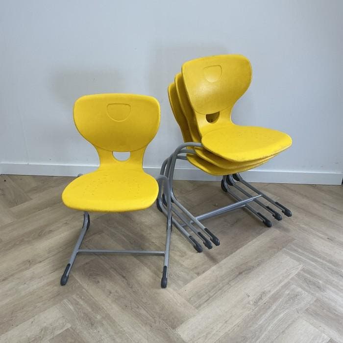 Proform ergonomische schoolstoel  zithoogte 47 cm,  geel -, Maison & Meubles, Chaises