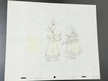 Hanna-Barbera - Dessin danimation original - Lucky Luke
