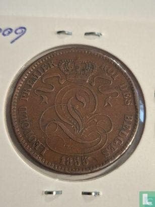 België 10 centime 1855, Verzenden, Losse munt