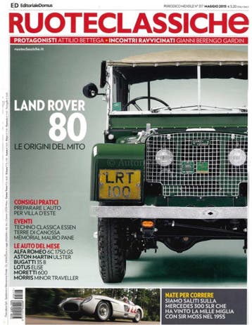 2015 RUOTECLASSICHE MAGAZINE 317 ITALIAANS, Nieuw