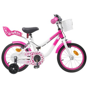 vidaXL Kinderfiets 14 Inch voor 3-5 jaar oud Roze, Fietsen en Brommers, Fietsen | Racefietsen, Verzenden, Nieuw