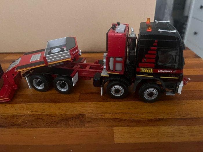 WSI 1:50 - Modelbouwdoos - Mammoet Mercedes Actros, Hobby & Loisirs créatifs, Voitures miniatures | 1:5 à 1:12