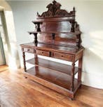 Console - Acajou - Hauteur : 216 cm, Antiek en Kunst