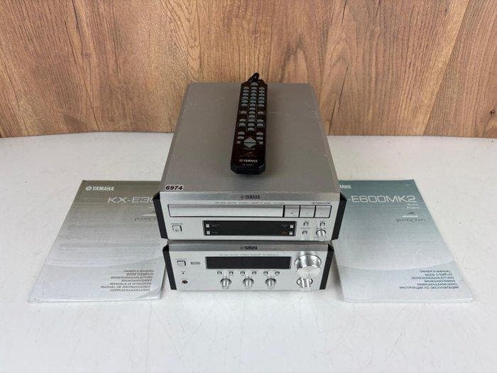 Yamaha - RX-E600MK2 Stereo Receiver + KX-E300 Cassette Deck, TV, Hi-fi & Vidéo, Radios