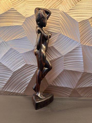 sculptuur, Sculpture bois - 31 cm - Coromandel - 1930