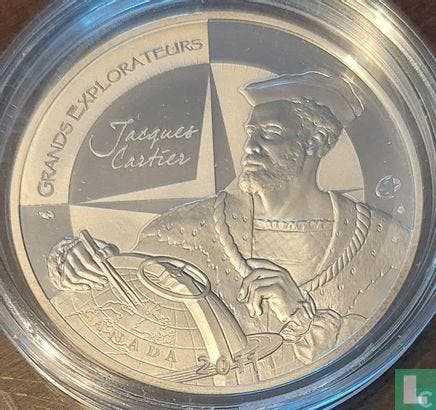 Frankrijk 10 euro 2011 (PROOF) Jacques Cartier, Postzegels en Munten, Munten | Europa | Euromunten, Losse munt, 10 euro, Goud