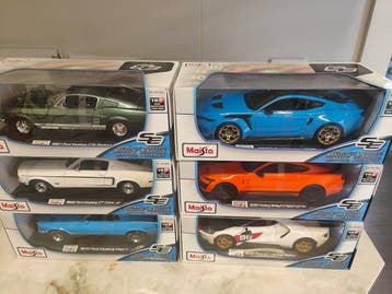 Maisto 1:18 - Model sportwagen (6) - 2025 Ford Mustang OTD;, Nieuw