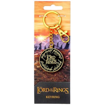 Lord of the Rings One Ring Logo Metalen Sleutelhanger, Verzamelen, Ophalen of Verzenden, Nieuw