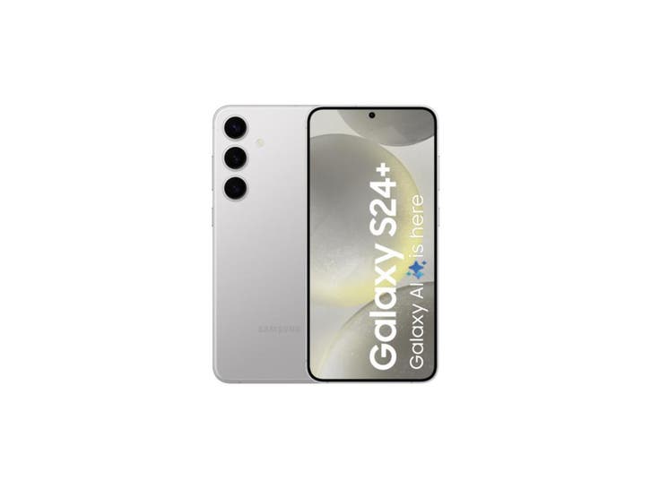 Samsung Galaxy S24+ - Grijs - 256 GB - Fysieke simkaart +, Telecommunicatie, Mobiele telefoons | Samsung, Zo goed als nieuw, Verzenden