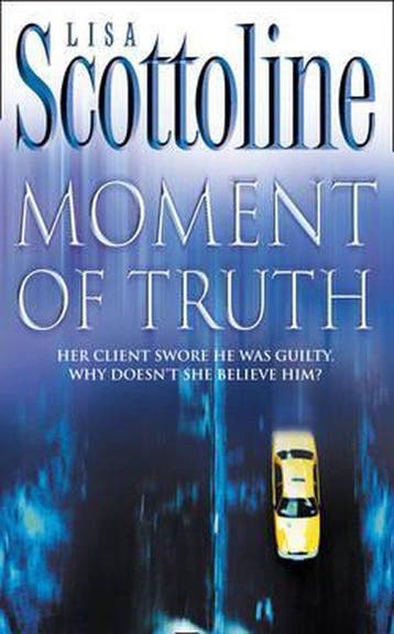 Moment of Truth 9780007100330 Lisa Scottoline, Verzenden, Gelezen, Lisa Scottoline