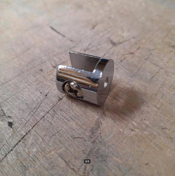 SALE - Glasklem rond voor 8mm glasplaat -, Huis en Inrichting, Ophalen of Verzenden, Nieuw