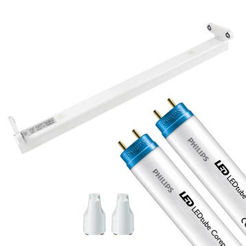 Aigi Dybolo LED TL Armatuur met T8 Buis - 60cm, Verzenden, Nieuw