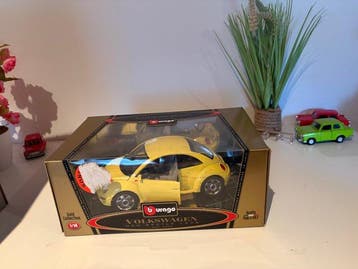 Bburago 1:18 - Voiture miniature - Volkswagen New Beetle