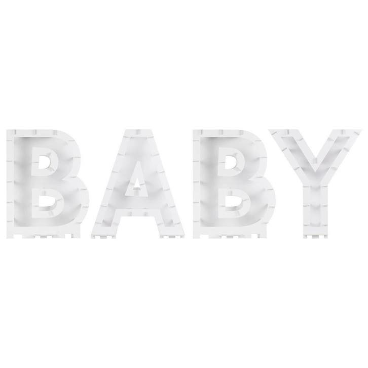 Witte Ballonnen Standaard Baby, Hobby en Vrije tijd, Feestartikelen, Nieuw, Verzenden