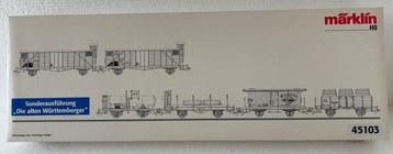Märklin H0 - 45103 - Ensemble de wagons de marchandises pour