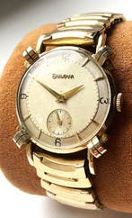 Bulova - Jordan - Art Deco (10k rolled gold plate) - Zonder, Handtassen en Accessoires, Nieuw