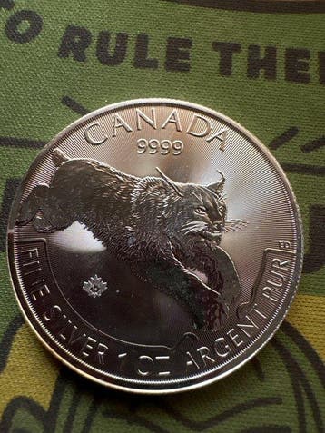 Canada. 5 Dollars 2017 - Predator Series (Zonder