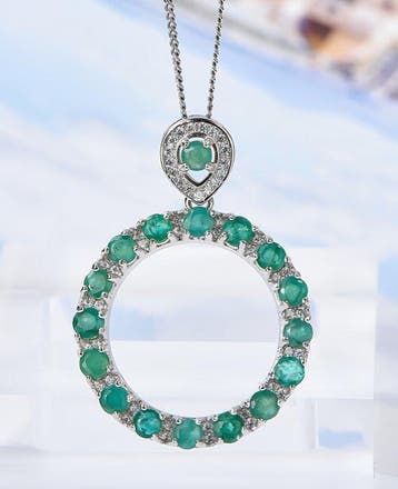Zonder minimumprijs - Ketting met hanger Zilver, Platina,