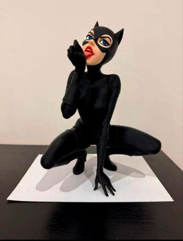 Catwoman - Catwoman figure.Michelle Pfeiffer 3d Dc Tamaño, Nieuw
