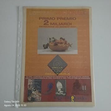 Anonymous - x 12 Lotteria Nazionale - Années 1990, Antiquités & Art, Art | Dessins & Photographie