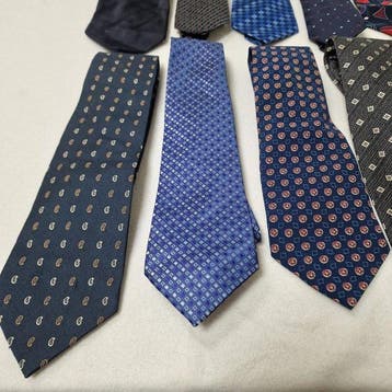 Themacollectie - Vintagecollectie van 10 mannenkrawatten –