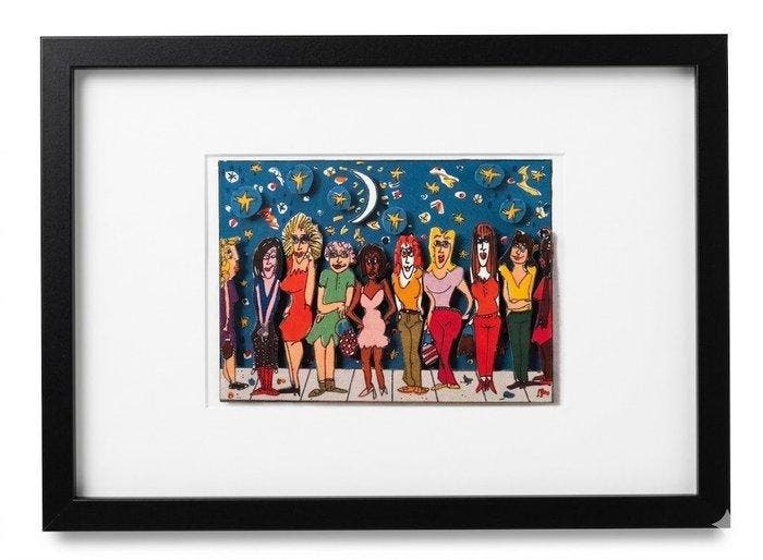 James Rizzi (1950-2011) - THE GIRLS, Antiek en Kunst, Antiek | Overige Antiek