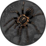 Palaos. 20 Dollars 2023 3oz $20 Palau Thai Black Tarantula
