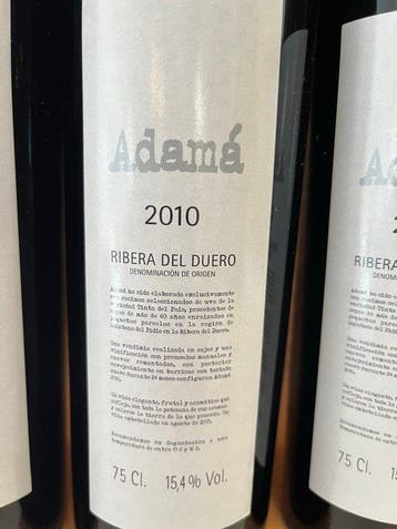 2010 Adamá - Ribera del Duero - 6 Flessen (0.75 liter), Nieuw
