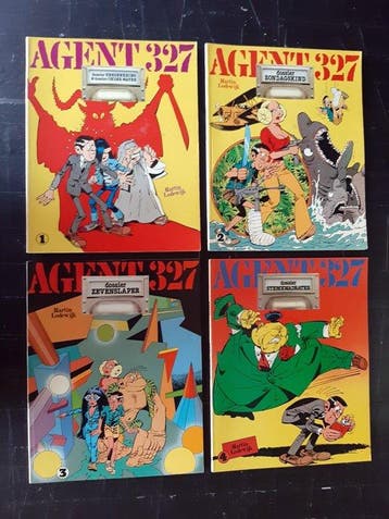 Agent 327 1 t/m 20 - Complete reeks SC - 20 Album - Première, Nieuw
