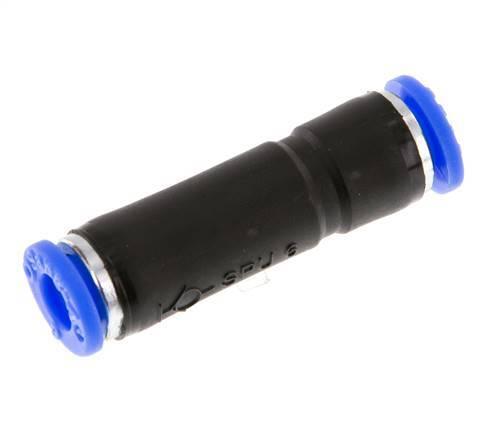 Raccord enfichable 6mm autobloquant en laiton/PBT 0-10bar, Doe-het-zelf en Bouw, Gereedschap | Overige machines, Verzenden