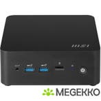 MSI CUBI NUC AI 1UMG-019BEU PC/workstation barebone Zwart, Verzenden