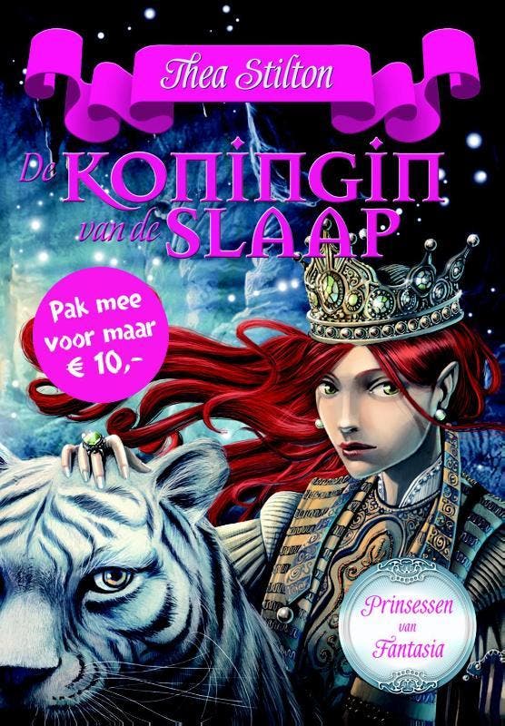 De koningin van de slaap / De prinsessen van Fantasia / 6, Boeken, Kinderboeken | Jeugd | 10 tot 12 jaar, Gelezen, Verzenden