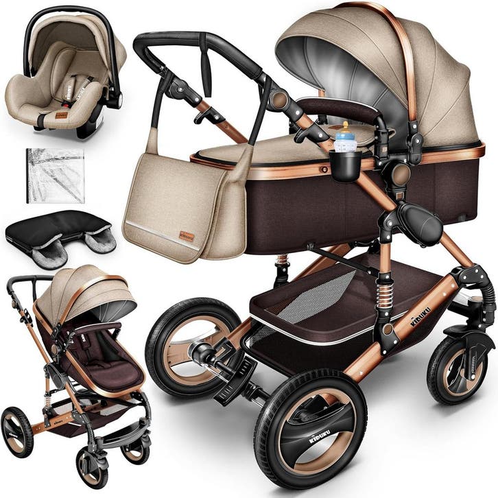 Kinderwagen 3 in 1 - Buggy - Wandelwagen - Kinderbuggy - Bru, Kinderen en Baby's, Kinderwagens en Combinaties, Nieuw, Verzenden