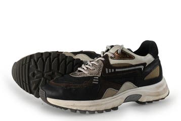 VIA VAI Sneakers in maat 38 Zwart, Kleding | Dames, Verzenden, Zwart, Zo goed als nieuw, Sneakers