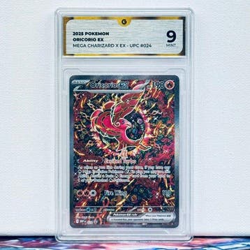 Pokémon Graded card - ORICORIO 024 - Pokémon - GG 9