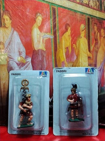 Speelgoed Lotto Legione Romana con 9 figurini Italeri, Nieuw