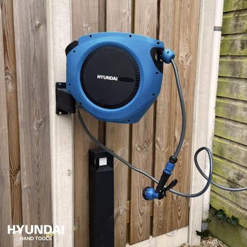 Hyundai Tuinslanghaspel wandcassette 20m (Tuingereedschap), Ophalen of Verzenden