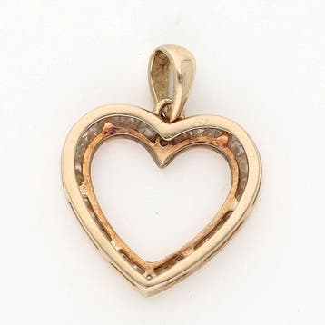 Pendentif - 14 carats Or jaune - 0.56ct. tw. Diamant