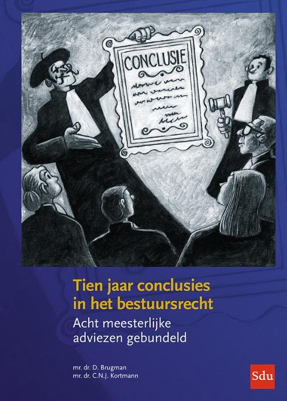 Tien jaar conclusies in het bestuursrecht 9789012408288, Boeken, Wetenschap, Zo goed als nieuw, Verzenden