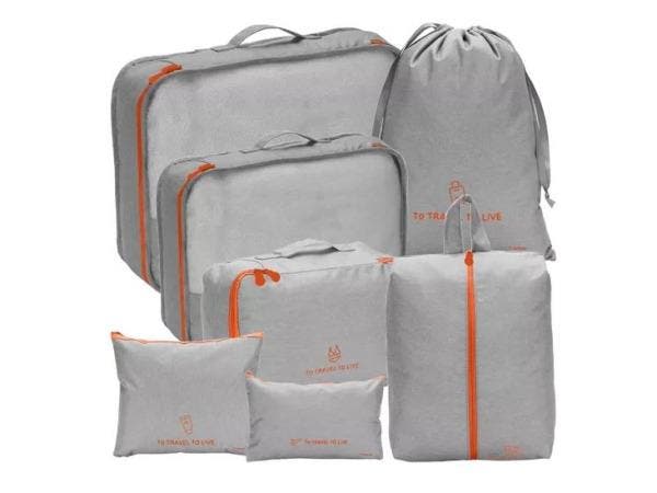 Veiling - Trizand Reisorganisator voor koffer - 7 stuks, Handtassen en Accessoires, Koffers