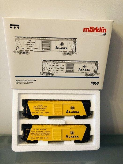 Märklin H0 - 4858/4859/4563 - Ensemble de wagons de, Hobby & Loisirs créatifs, Trains miniatures | HO