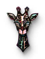 Krzysztof Gudanski - Giraffe - Animal Flow, Relief